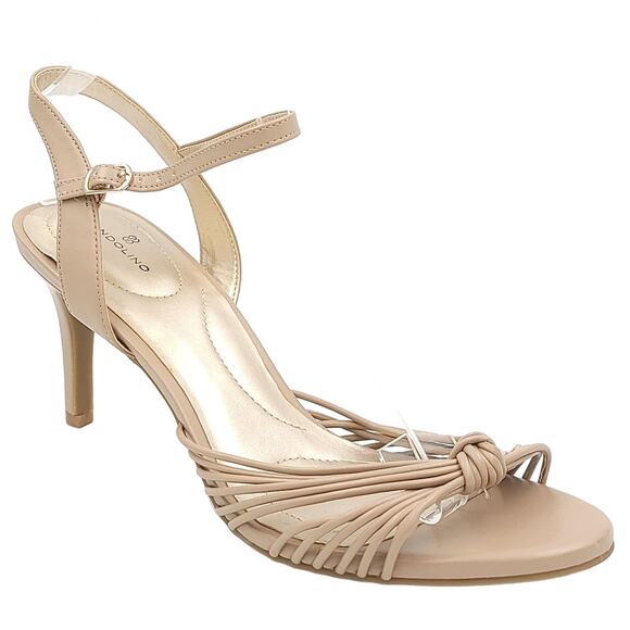 Bandolino Women Slingback Ankle Strap Sandals Jionzo3 Size US 10M Medium Natural - Picture 1 of 6